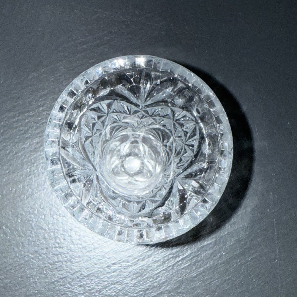 Vtg ~4" Vase Hofbauer Lead Crystal The Byrdes Collection Birds‎ Made in Germany - Picture 5 of 7